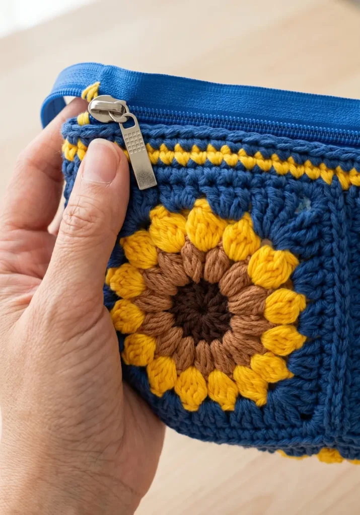 Sunflower Fanny Pack Crossbody Bag