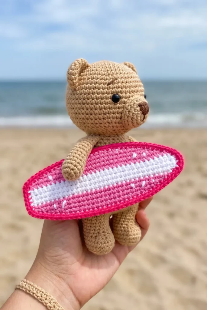 Amigurumi Surfboard