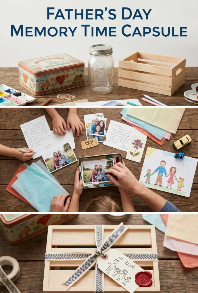 Creative Dad Memory Time Capsule