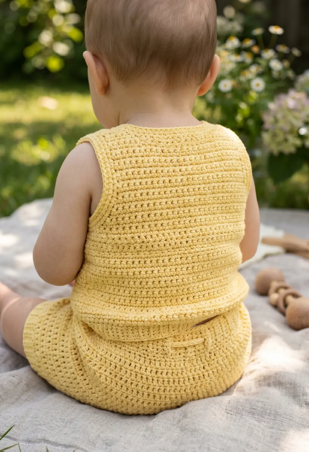 Crochet Baby Two-Piece Tank Set