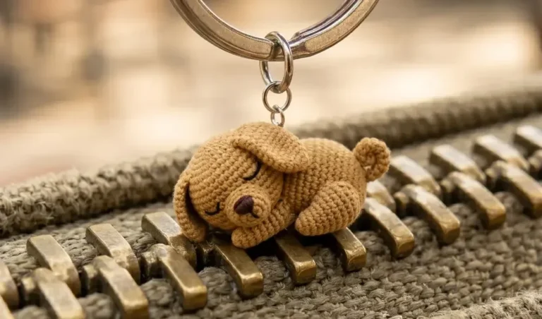 Crochet Dog Keychain Free Pattern Ideas