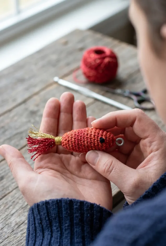 Crochet Fishing Lure Amigurumi Pattern