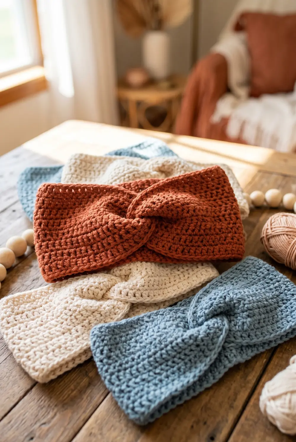 Crochet Headband for Summer Days