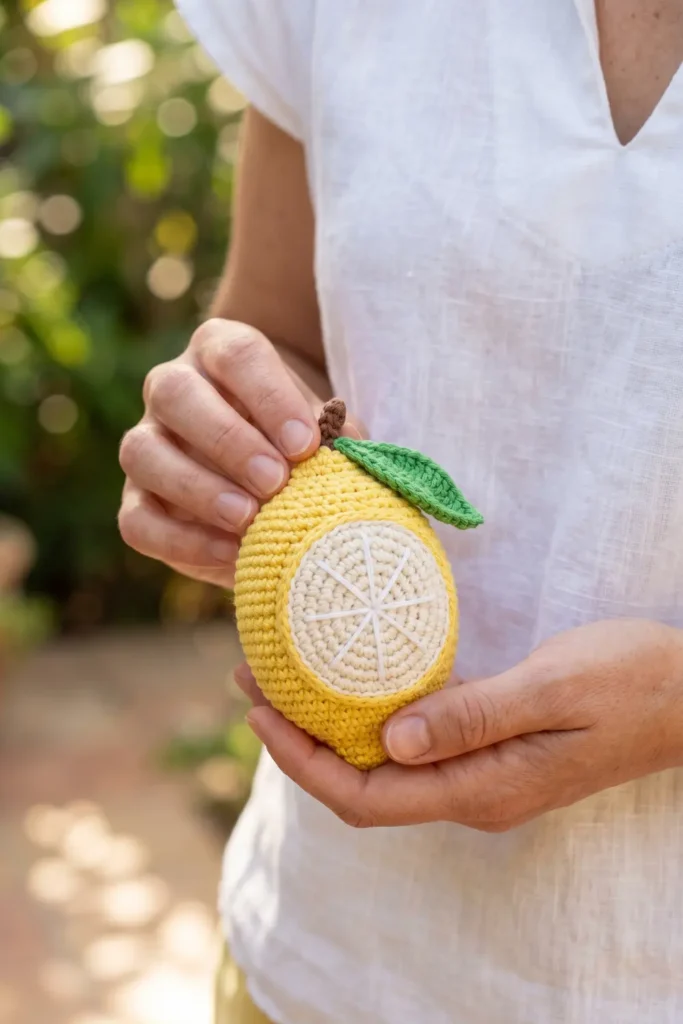 Crochet Lemon Amigurumi