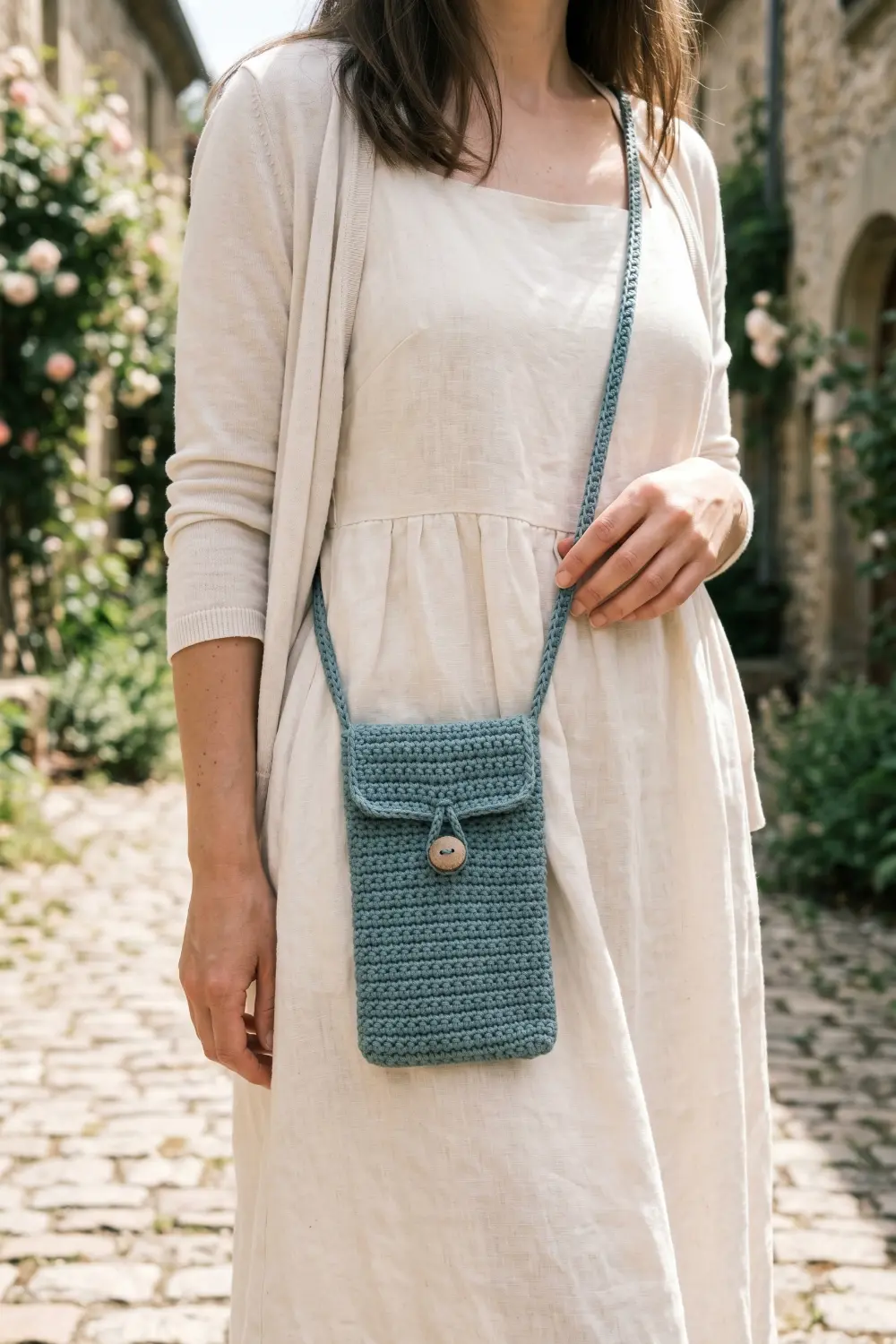 Crochet Phone Pouch with Strap