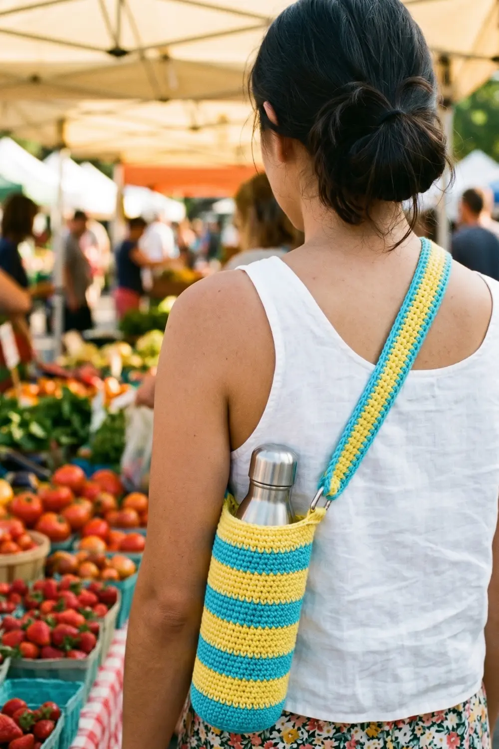 Crochet Water Bottle Holder