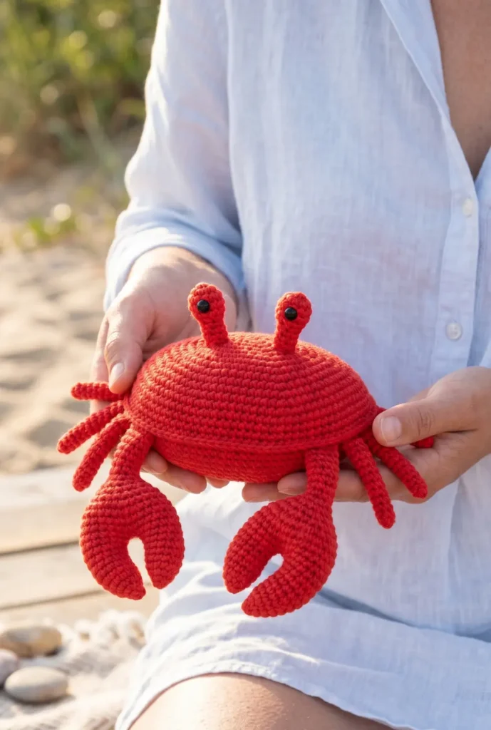 Cute Crab Amigurumi