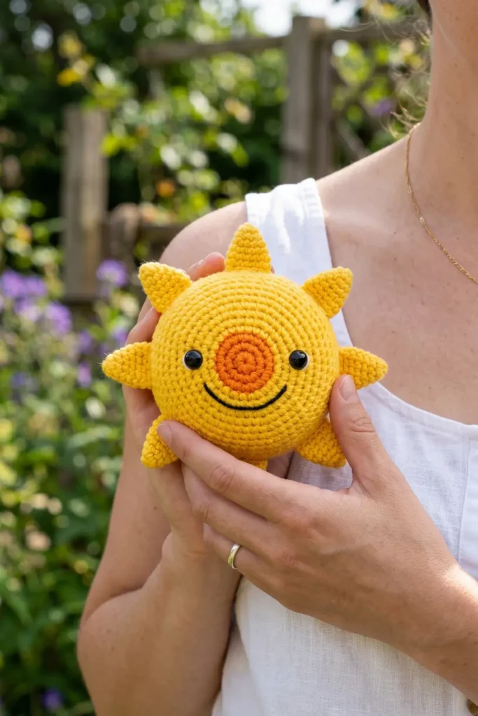 Cute Sun Amigurumi
