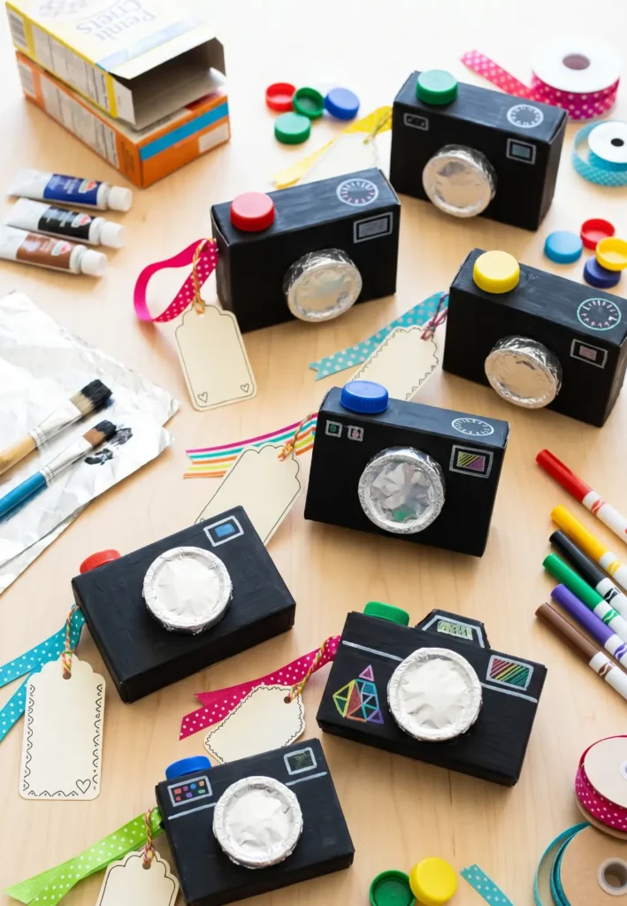 Easy Cardboard Camera Craft