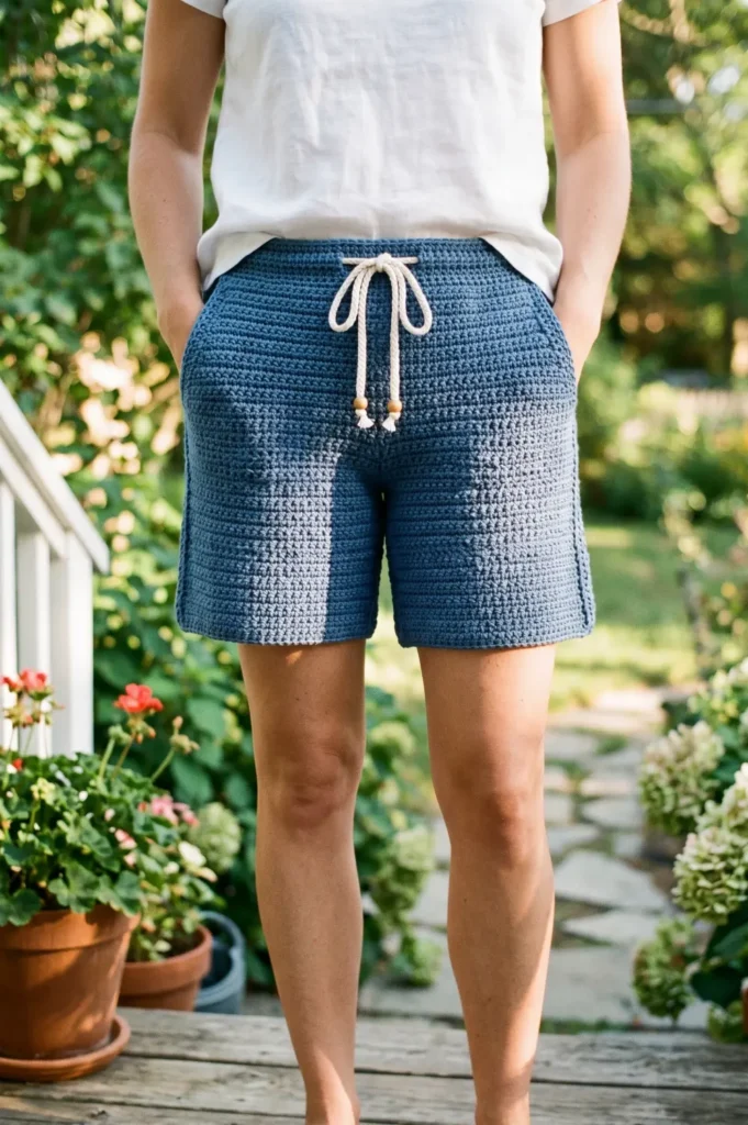 Easy Everyday Crochet Shorts