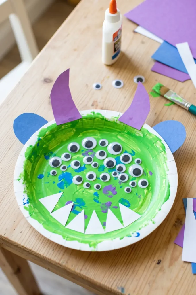 Easy Monster Face Painting