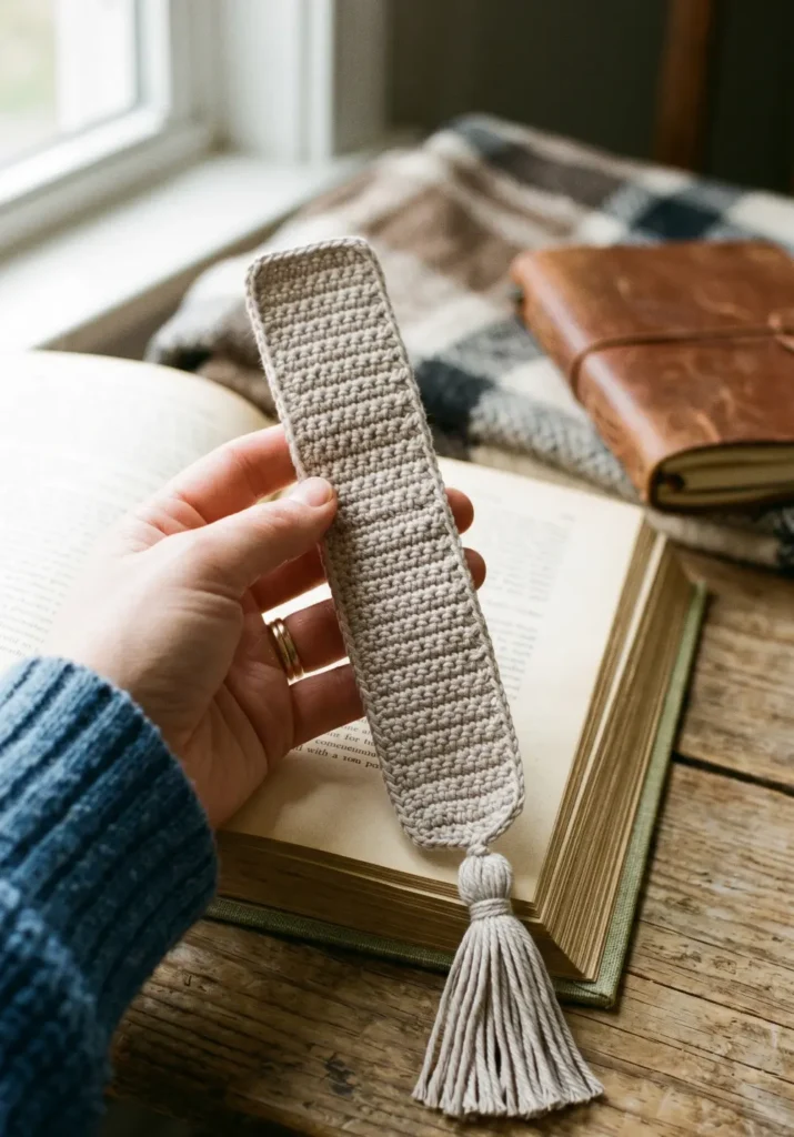 Father's Day Crochet Bookmark Pattern