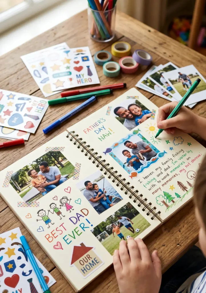 Father's Day Scrapbook Memory Craft