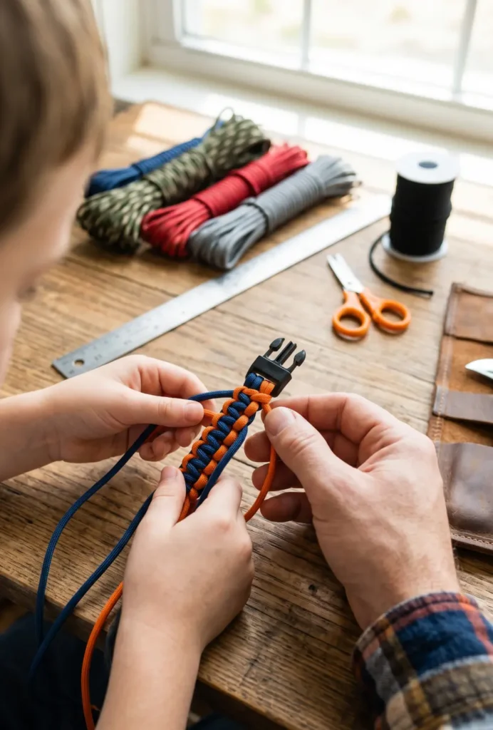 Handmade Paracord Bracelet for Father's Day