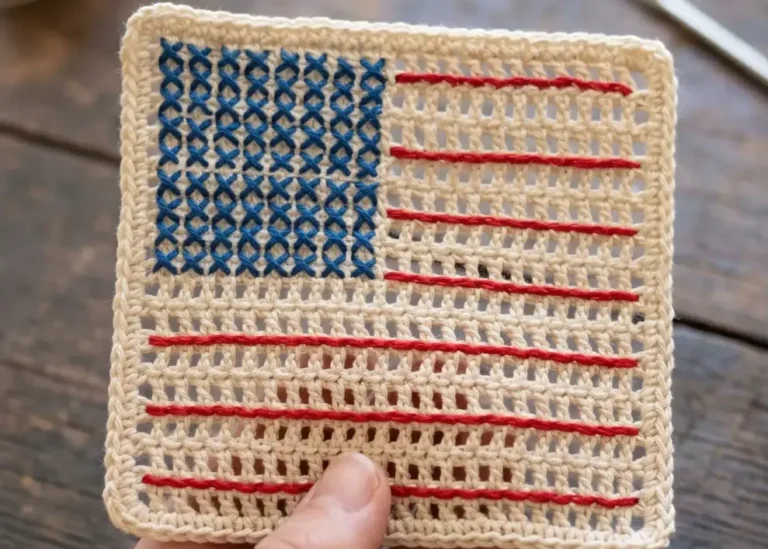 July Crochet Coaster Patterns