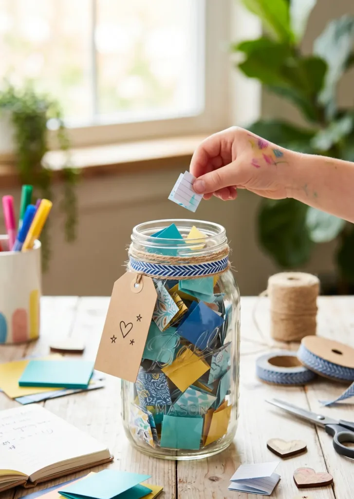 Mason Jar Memory Gift Craft