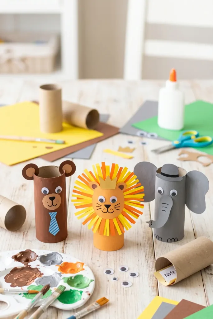 Paper Roll Animal Craft