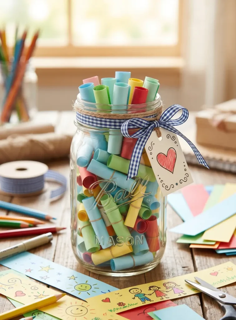 "Reasons I Love Dad" Jar Craft