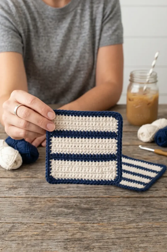 Rustic Farmhouse Patriotic Coasters
