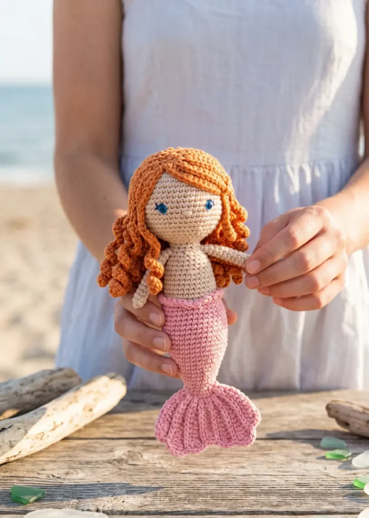 Seashell Mermaid Doll