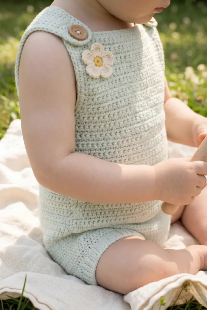 Sleeveless Summer Baby Romper