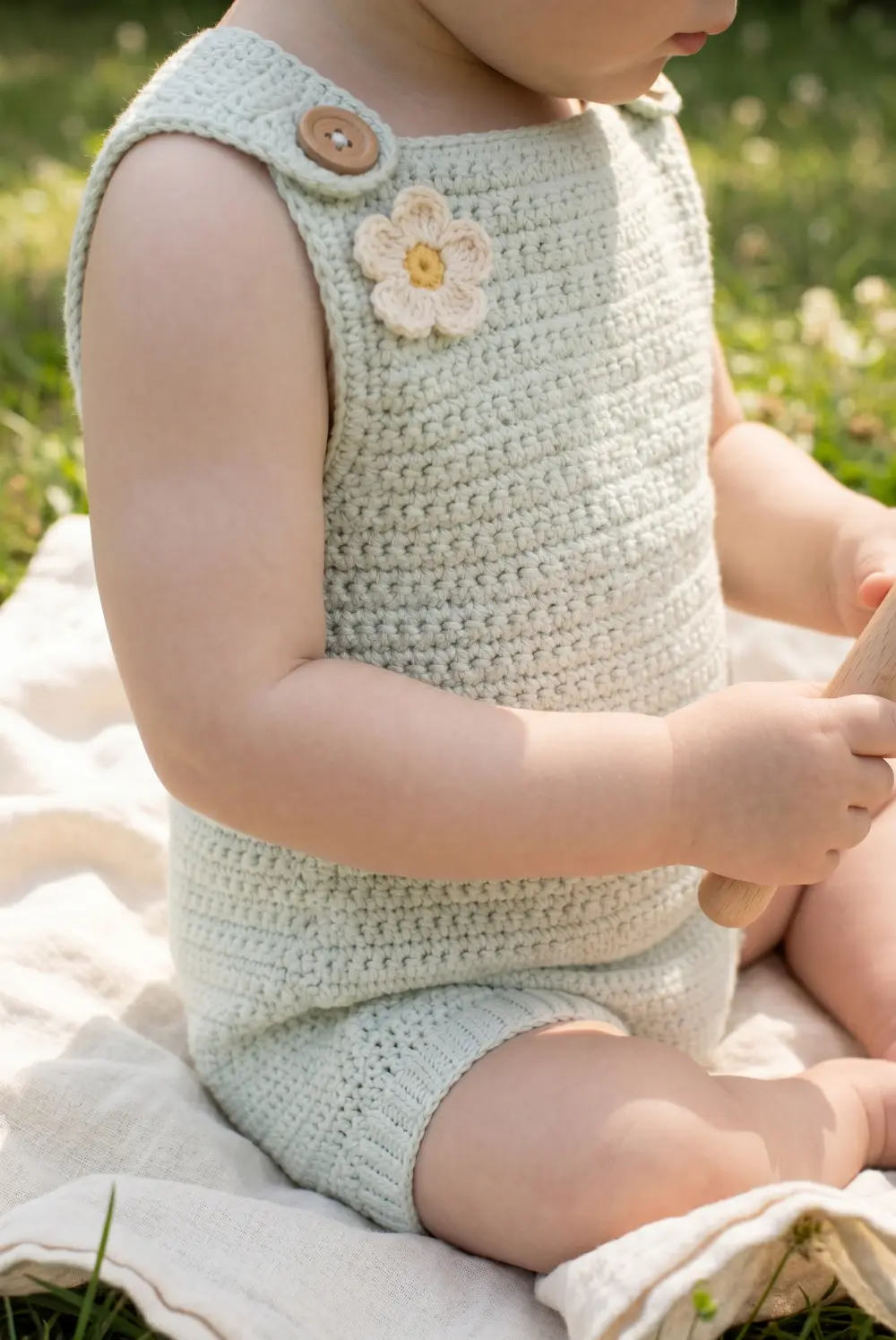 Sleeveless Summer Baby Romper