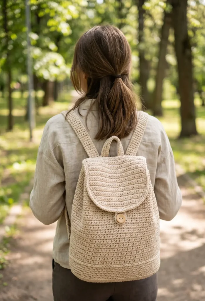 Stylish Crochet Backpack Pattern