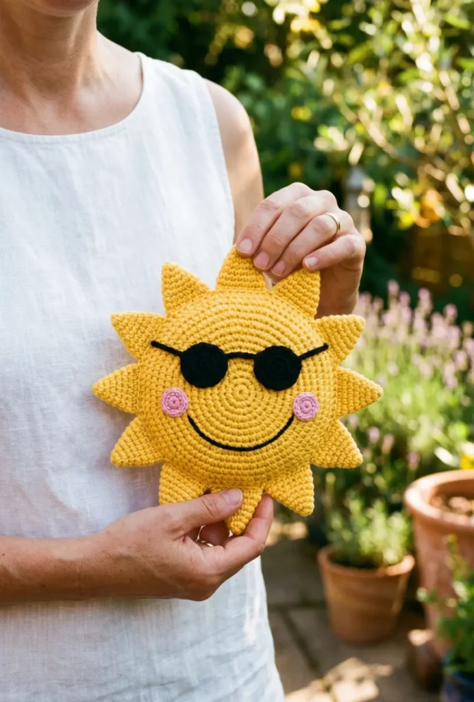 Summer Sun Smiley Face