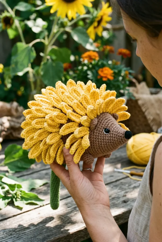 Sunflower Hedgehog