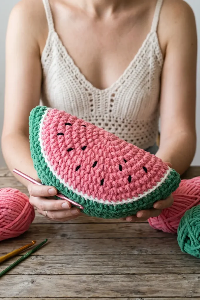 Wendi the Watermelon Plushie