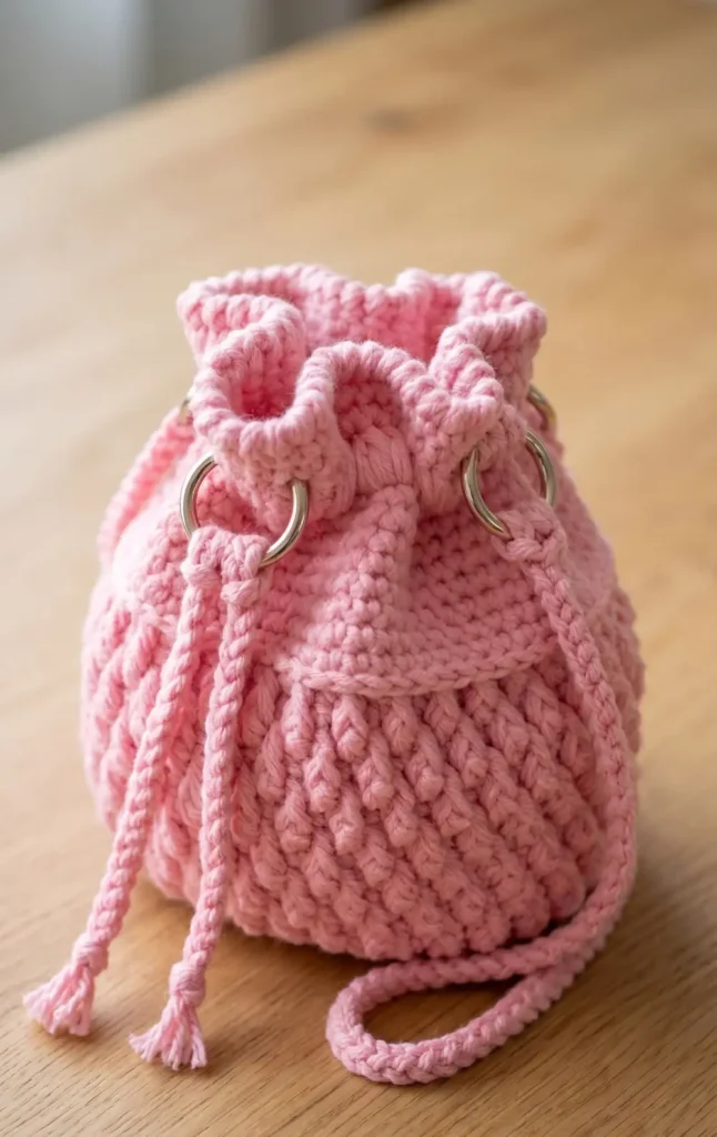 Beautiful crochet bag