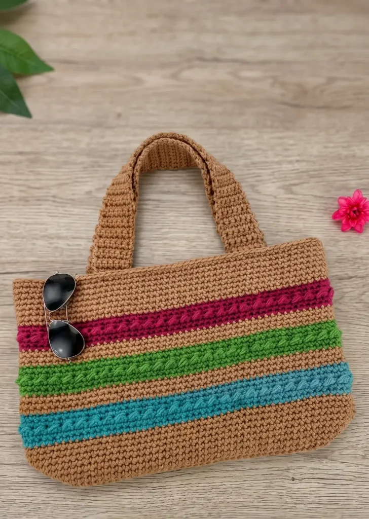 Crochet Beach Bag Pattern