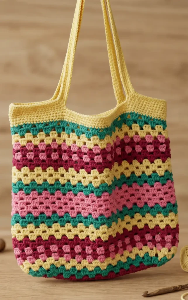 Crochet Beach Bag Tutorial