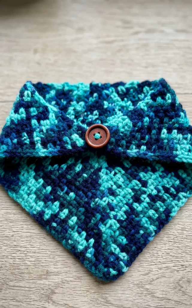 Crochet Dog Bandana Tutorial