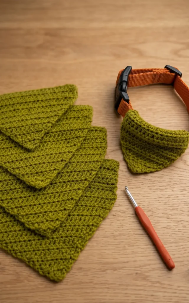 Crochet Pet Bandana