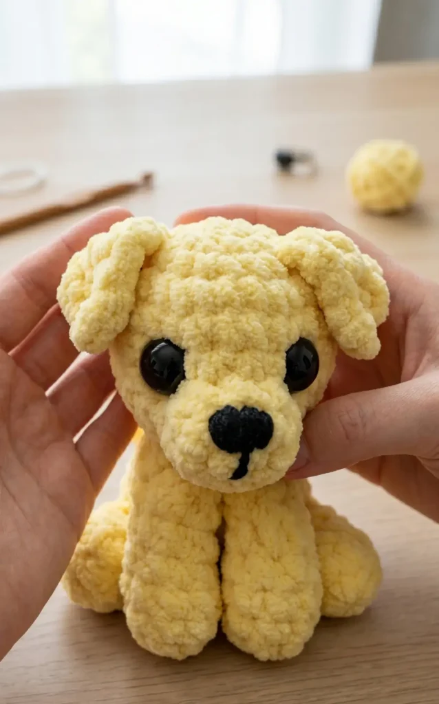 Crochet Puppy Tutorial Hour Project