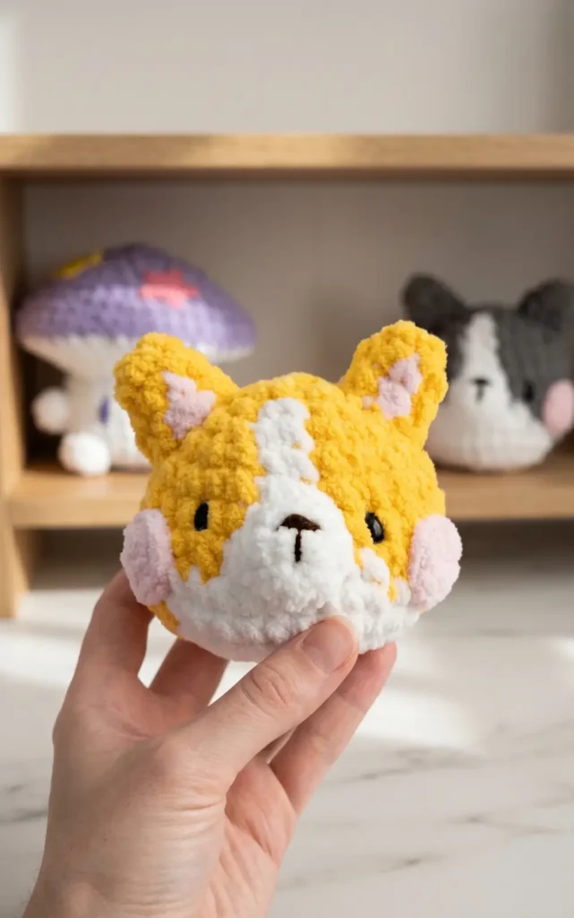 Crochet an Amigurumi Corgi Dog Chunky