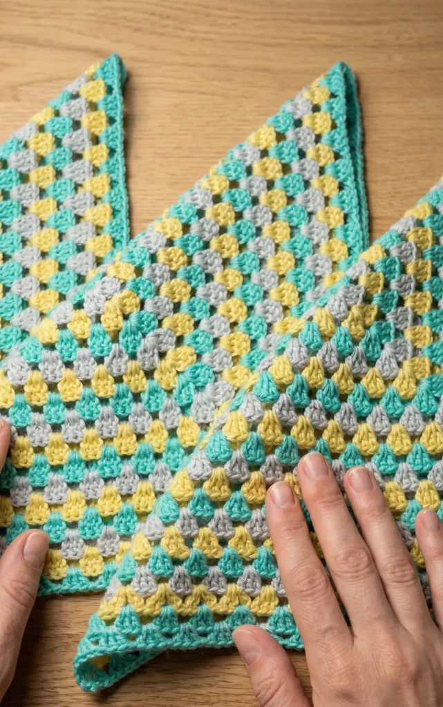 Granny Square Crochet Bag