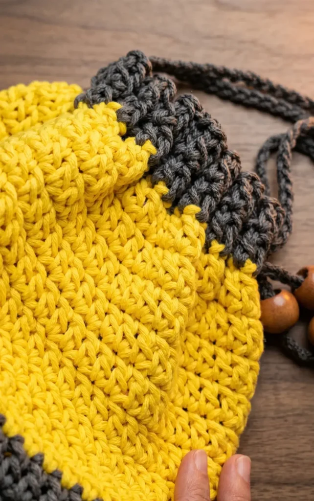 HOW TO MAKE A SUPER EASY DRAWSTRING BAG