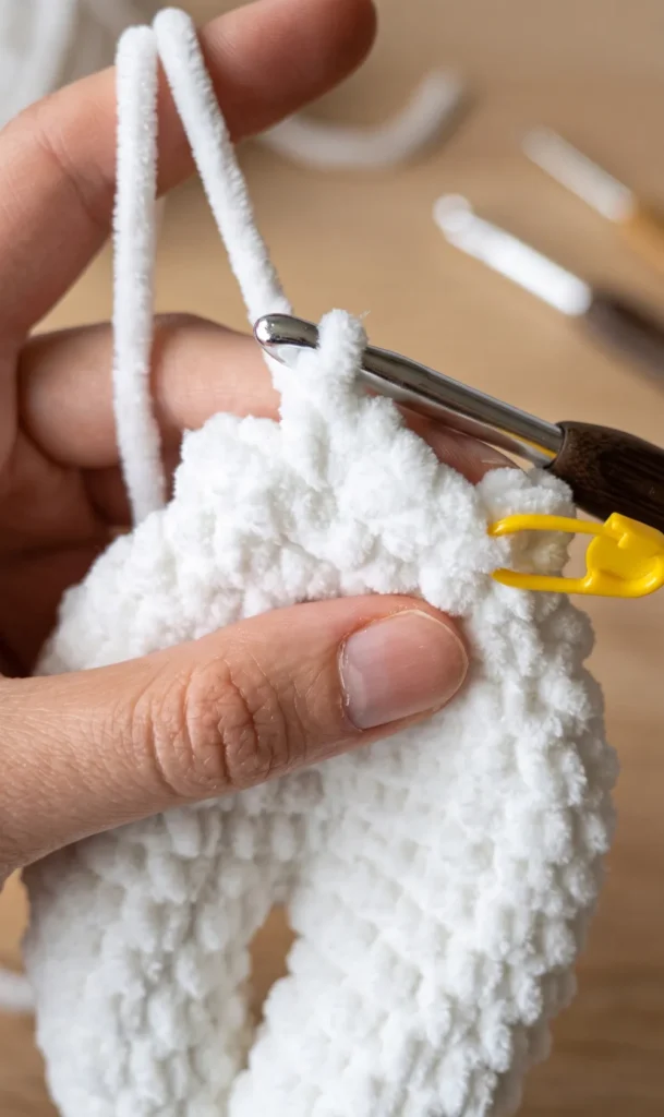  Axolotl Fluffy Yarn Crochet Tutorial
