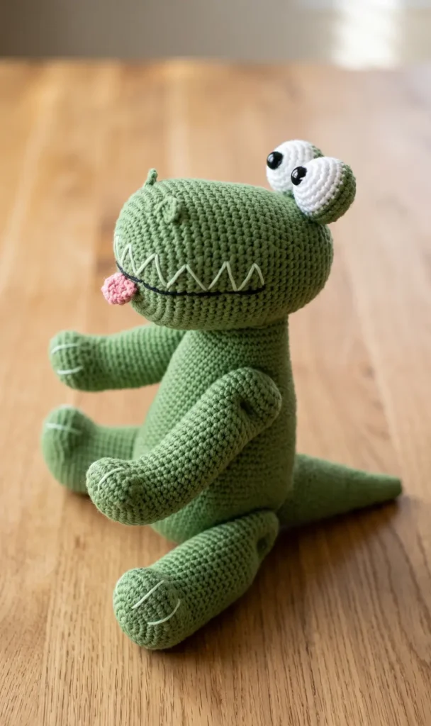 Crochet Amigurumi Dinosaur