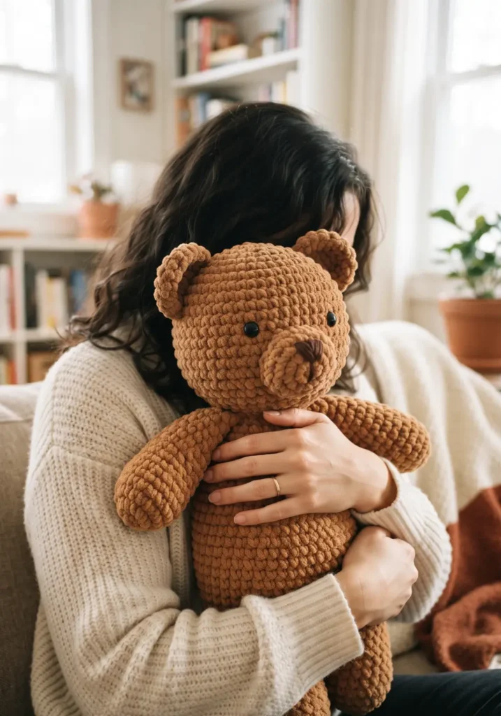 1. Giant Crochet Teddy Bear Pattern
