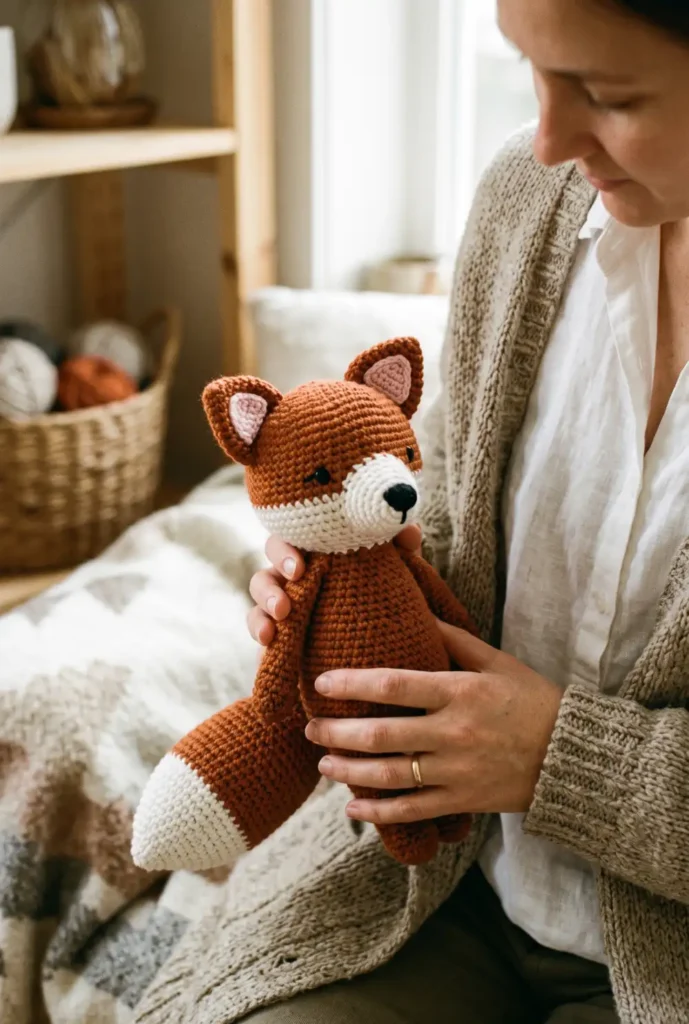10. Crochet Baby Fox Toy Pattern