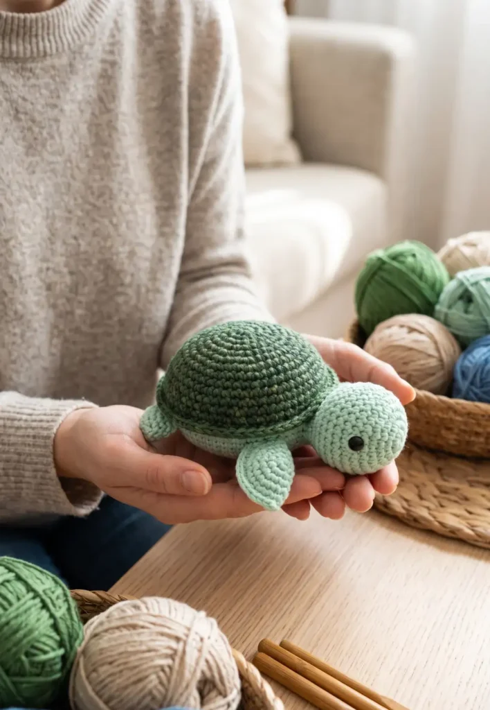17. Crochet Baby Turtle Toy Pattern