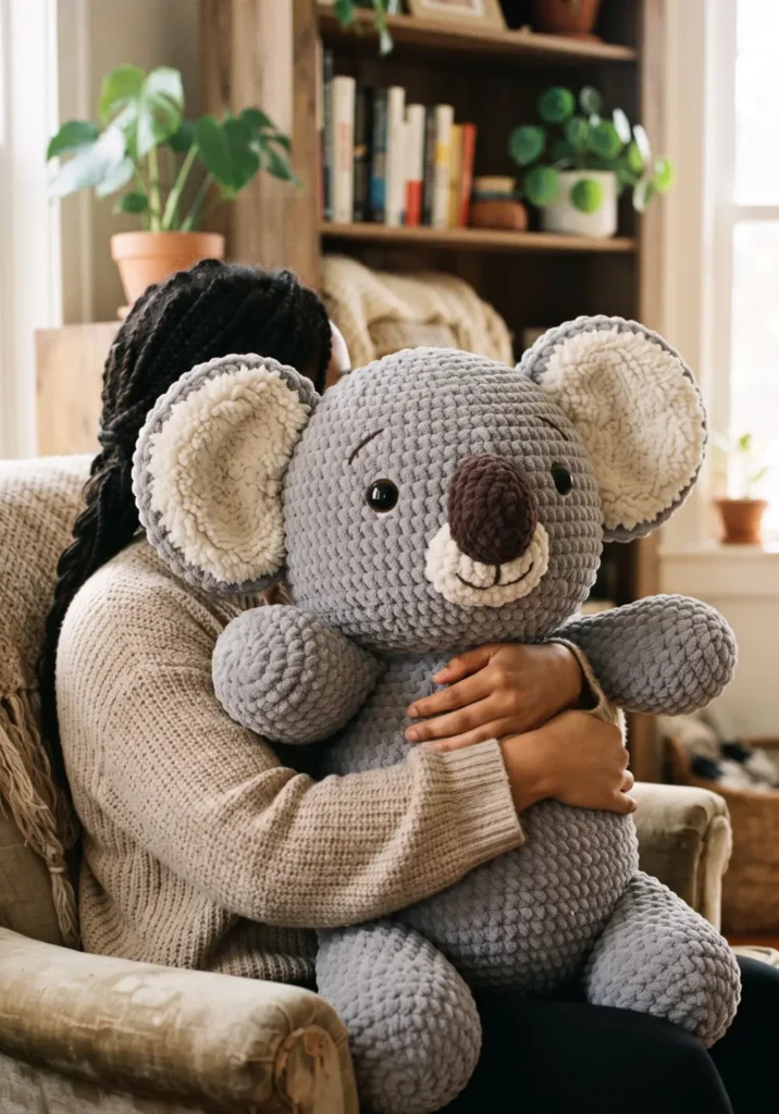 17. Giant Crochet Koala Bear