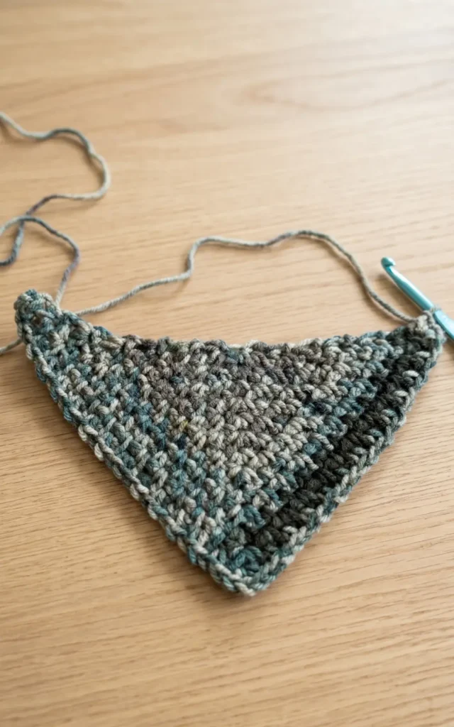 Crochet Dog Bandana Tutorial