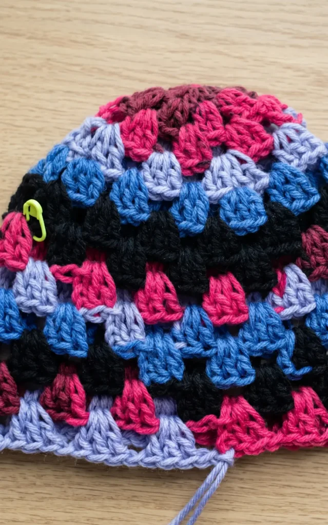 Easy Crochet Bucket Hat with Ruffles