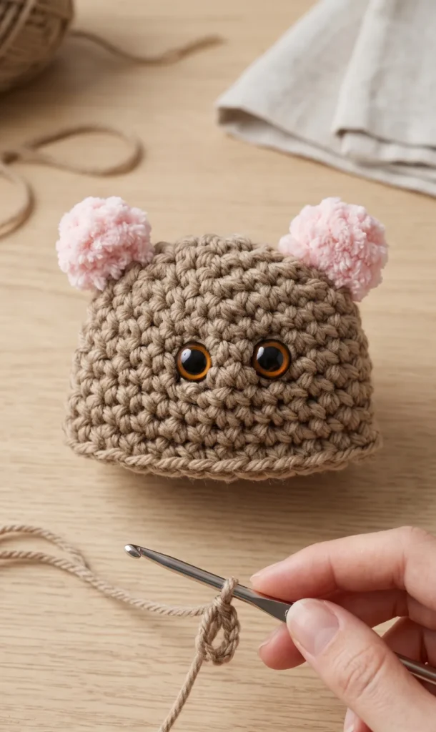 Bear Crochet Lovey Pattern