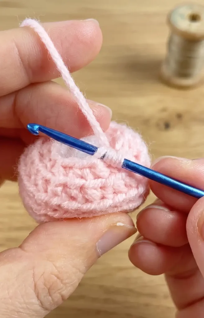 Crochet PingPang Flower Pattern