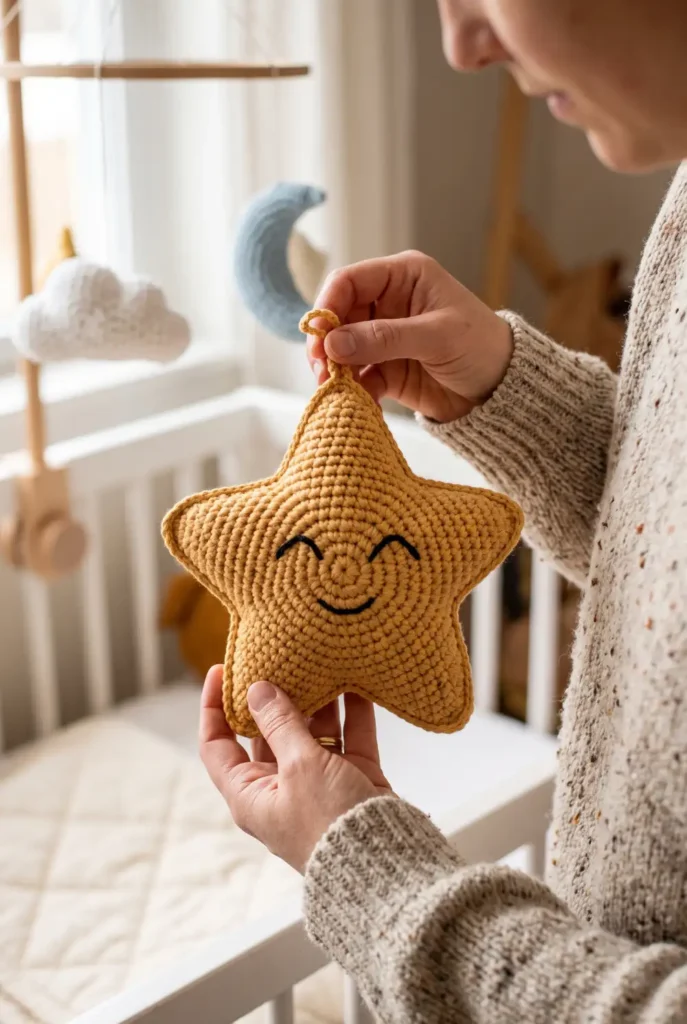 26. Crochet Baby Star Toy Pattern